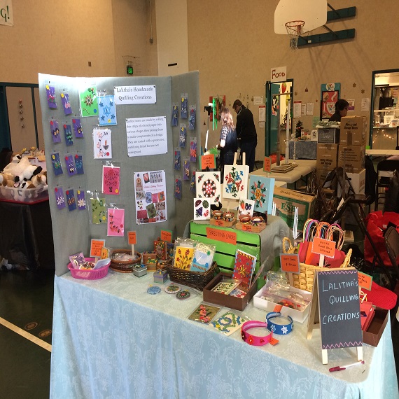 Quilling Creations at the Holiday Faire
